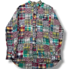 POLO Ralph Lauren マドラスチェック パッチワーク シャツ