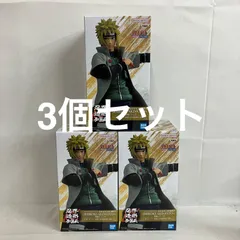 未開封 ナルト 疾風伝 忍界造形列伝 波風ミナト フィギュア 3個セット SF4664 c101