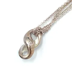 TIFFANY & Co. インフィニティ  ダブルチェーン SV925 シルバー ネックレス