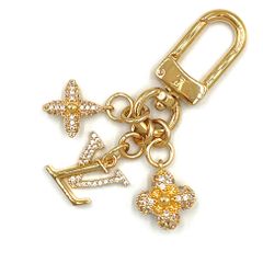 LOUIS VUITTON マイクロ チャームLV アイコニック メタル ゴールド
