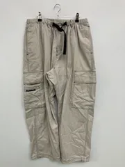 XLARGE エクストララージ カーゴパンツ L グレー クロップド・半端丈 コットン 無地 ワンポイント ワイド・ルーズ ストレート レギュラー ウエストゴム・紐