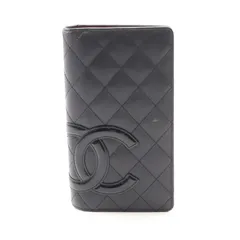 CHANEL シャネル カンボンライン 二つ折り長財布