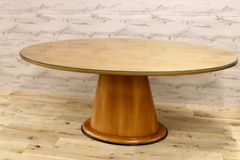美品□モーダエンカーサ□TEMPO□ダイニングテーブル□ブラウンオーク