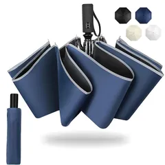 【新品】 LAOGOT 日傘 uvカット 100 遮光 折り畳み 折りたたみ傘 レディース 晴雨兼用 ワンタッチ自動開閉 耐風 強力撥水 大きいサイズ 折り畳み日傘 完全遮光 折りたたみ 収納ポーチ付き 熱中症対策/日焼け防止/梅雨対策 通勤/通学/旅行  0