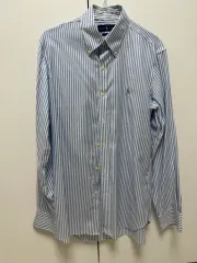 ラルフローレン ストライプ シャツ ブルー