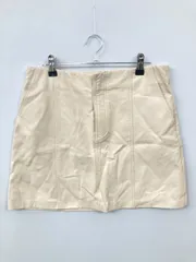 ZARA ザラ ショート/ミニスカート L アイボリー