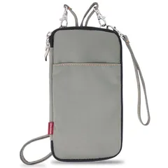 【新品】 [ニードネットワーク] スマホポーチ ペットボトル再生素材 ショルダーバッグ ウエストポーチ ボディバッグ ポシェット パスポートケース RFID スキミング防止 ベルトポーチ 財布 ストラップ ウエストバッグ スマホケース サコッシュ 大容量  1