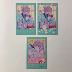 【まとめ売り】 にじさんじ 叶 チェキ風カード New Retro Style 3点セット