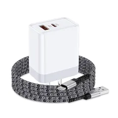 【新品】 PD充電器 20W タイプCケーブル*0.9M付き タイプCアダプター (USB-A&USB-C 2ポート/PSE認証) USB Cコンセント iPhone 16充電コード iPhone16シリーズ、 Galaxy A35 S24 Ultra A 1