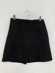 by muni:r バイムニール ショート/ミニスカート F ブラック