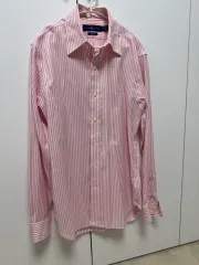 ラルフローレン ピンク ストライプ シャツ