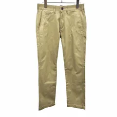 【新品】[印象N] BACK NUMBER|MURATAKA バックナンバー|ムラタカ チノパンツ メンズ S ベージュ 綿×ポリウレタン ストレート 無地 ジップフライのサムネイル