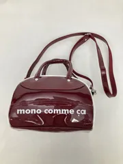 MONO COMME CA モノコムサ ショルダーバッグ レッド
