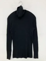 GAP ギャップ ニット/セーター M ブラック ニット 無地 ミドル丈 長袖 タートルネック/ハイネック