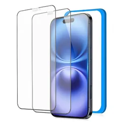 【新品】 【 アンチグレア 】 iPhone16 / iPhone15 用 ガラスフィルム さらさら アイフォン16/アイフォン15 対応 フィルム 液晶 保護 強化ガラス ゲーム用 タッチ感 （6.1インチ）【反射防止/指紋防止/気泡ゼロ/貼り付け簡単/ 0