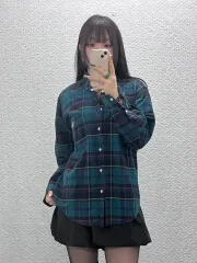 ポロラルフローレン カントリー ブレーク ドッグパッチ タータンチェック シャツ 90 C10702