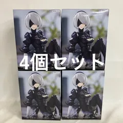 未開封 NieR Automata Ver1.1a ぬーどるストッパー 2B フィギュア 4個セット SF4667 c107