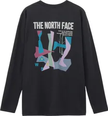 ザ・ノース・フェイス THE NORTH FACE アウトドア ロングスリーブ ES レトロトレイルティー メンズ 長袖 Tシャツ ロンT トップス ランニング トレーニング ハイキング グラフィック バックプリント ジム  NT32682 K ブラック