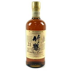【東京都内限定お届け】 ニッカ NIKKA 竹鶴 21年 ピュアモルト 700ml 国産ウイスキー 【古酒】のサムネイル