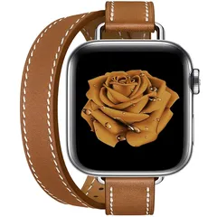 【新品】 コンパチブル アップルウォッチ バンド 40mm 38mm 41mm 45mm 44mm 42mm 49mm iWatch Series 8 7 SE 6 5 4 3 2 1 Apple Watch バンド女性男性スポーツ交換高級本革二重巻細いス 0