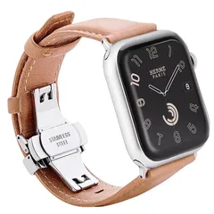 【新品】 [Ｘｒｅｉｓｉ] コンパチブル apple watch バンド44MM 45MM 46MM 49MM 本革/ビジネス用 アップルウォッチ ベルト46mm レザー プッシュ式 Ｄバックル/ピンバックル手作りApple Watch Ultra3/2/ 1