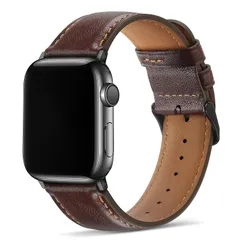 【新品】 コンパチブル Apple Watch バンド 42mm(シリーズ 11/10) 41mm 40mm 38mmアップルウォッチ バンド， 高級 本革 交換バンド ビジネス Apple Watch シリーズ11/10/9/8/7/6/5/4/3/2/ 0