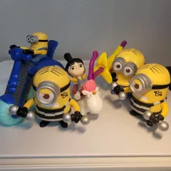 ミニオンズフィギュアおもちゃ5種まとめマクドナルドハッピーセット