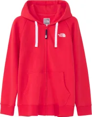 ザ・ノース・フェイス THE NORTH FACE アウトドア リアビューフルジップフーディ レディース スウェットパーカー アウター トップス 上着 速乾 普段着 キャンプ ハイキング シンプル ロゴ入り  NTW12442 HI ハイビスカス