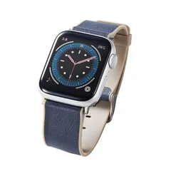 【新品】 エレコム Apple Watch (アップルウォッチ) バンド 41mm 40mm 38mm レザー 革 TPU [上質で柔らかなヴィーガンレザーを使用] 【Apple Watch Series 8/7/SE2/SE/6/5/4/3/2/1 対応 0