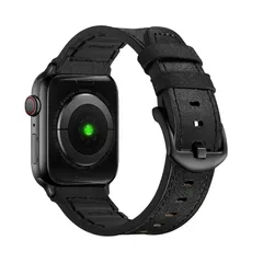【新品】 Mifa - Ultra Series 9 8 7 6 SE 5 4 アップルウォッチレザーバンド用Apple Watch 革バンド Band Hybrid iwatch交換用バンドストラップと互換性のあるハイブリッドスポーツレザーバンド ブラウン-