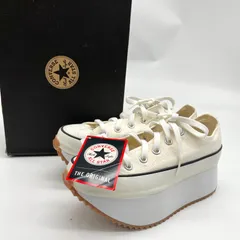 未使用◎CONVERSE コンバース ALL STAR CHUNKYBOAT 厚底 OX コンバース 【23.0cm】レディース スニーカー1SD065