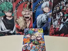 包装展示 最强ジャンプ 1 月 僕のヒーローアカデミア ヒロアカ 雑誌＋付録＋クリアファイル All )