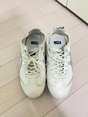 オニツカタイガー メキシコ66 白 スニーカー (230)