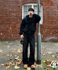 コーデュロイ フード WHO ジャケット ワイド セットアップ 出品