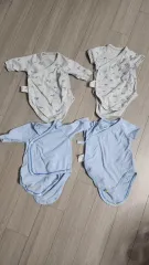 まとめ+送料込み) UNIQLO ユニクロ ボディスーツ 4枚 50サイズ (2kg ROA 赤ちゃん 早産児サイズ)