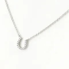 ティファニー TIFFANY&Co. ホースシュー ダイヤモンド ネックレス ペンダント メレダイヤ ネックレス 750 ダイヤモンド レディース 【中古】のサムネイル