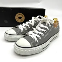 美品◎CONVERSE コンバース 【24.5cm】レディース スニーカー グレー 1C989