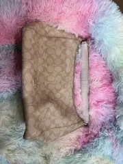 COACH シグネチャー ショルダーバッグ ベージュ