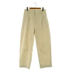 マーガレットハウエル MARGARET HOWELL WASHED COTTON TWILL パンツ クロップドトラウザーズ 1 エクリュ /MY ■OS