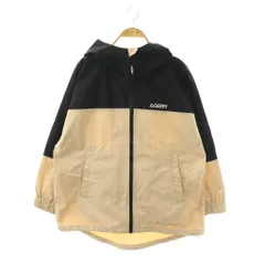 ジェリー GERRY × ロペピクニック Rope Picnic マウンテンパーカー ジップアップ フーディー 38 ベージュ ブラック /DF ■OS