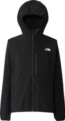 ザ・ノース・フェイス THE NORTH FACE アウトドア マウンテンソフトシェルフーディ メンズ ジャケット 上着 アウター パーカー フルジップ 薄手 高ストレッチ性 はっ水加工 キャンプ ハイキング 登山  NP22603 K ブラック