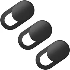 Yilador ウェブカメラカバー (3パック) 0.05インチ 超薄型ラップトップカメラカバー スライド コンピュータ MacBook Pro/Air iMac iPhone 携帯電話 PC タブレット ノートブック Surface Pro  [3 PCS]