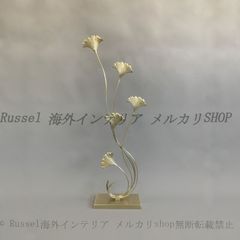 鉄屋becchi ベッチ作 鉄の草花置物 オブジェ 作家物 一点物