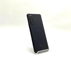 【全額返金保証】【最速発送】Sony Xperia 5 II  128GB ブラック docomo SO-52A 白ロム 動作確認済
