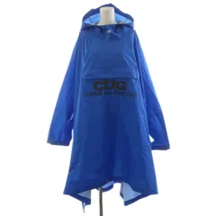 コムデギャルソン COMME des GARCONS ポンチョ フード ロゴ ナイロン F 青 ブルー SZ-J011 /AN16のサムネイル