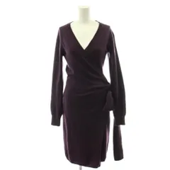 ダイアンフォンファステンバーグ DIANE von FURSTENBERG カーディガン ロング丈 長袖 カシミヤ P 紫 パープル /AN47のサムネイル