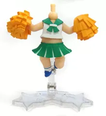 【中古】フィギュア ナチュラルグリーン 「ねんどろいどもあ きせかえチアガール」 GOODSMILE ONLINE SHOP＆イベント限定