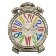 GAGA MILANO(ガガミラノ) 腕時計美品  5080 メンズ シルバー×マルチのサムネイル