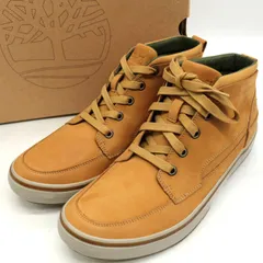 ティンバーランド スニーカー ミドルカット チャッカ―ブーツ ブランド シューズ 靴 メンズ 27サイズ キャメル Timberland 【中古】