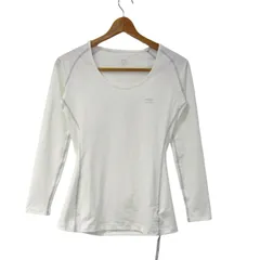 ティゴラ 長袖Ｔシャツ コンプレッション ストレッチ スポーツウエア トップス 白 レディース Lサイズ ホワイト TIGORAのサムネイル